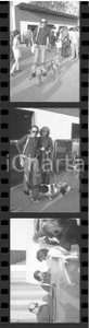 35mm LOTTO 3 NEGATIVI* 1970ca MILANO Mike BONGIORNO alla Mostra Canina Ritratto
