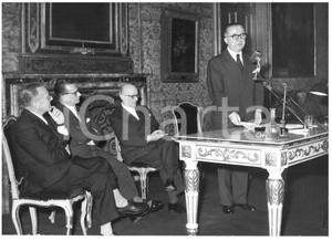 1960 TORINO Associazione Latina - Discorso di Giuseppe PELLA *Foto 18x13 cm