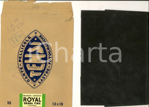1910 ca TENSI Campione carta per fotografi con busta PUBBLICITARIA Busta d'epoca contenente un campione di carta per fotografi.  FORMATO: 15x20 cm (busta) CONDIZIONI: G     originale e autentica 1