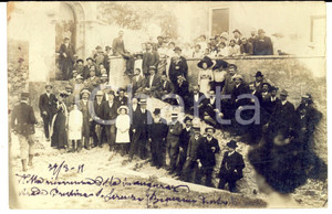 1911 DOMODOSSOLA Inaugurazione strada PRESTINO-SAN LORENZO-BOGNANCO - Foto