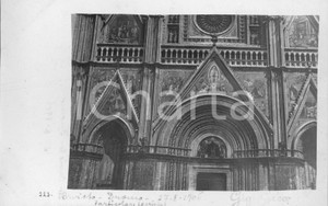 1906 ORVIETO Duomo Particolare della facciata *Fotocartolina