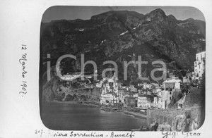 1907 RIVIERA SORRENTINA Scorcio di AMALFI  *Fotocartolina