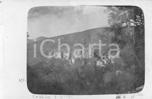 1911 CASAPE (Roma) Veduta generale dell'abitato *Fotocartolina