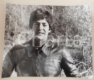 1970 ca COSTUME ITALIA Ritratto del ciclista Francesco MOSER *Foto 40x30 cm