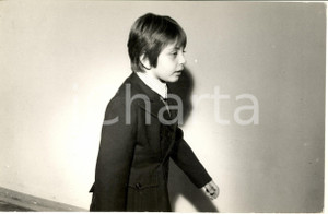 1970 ca COSTUME MILANO Massimiliano PANI bambino a scuola (1) Foto 31x20 cm