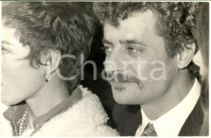1970 ca COSTUME ITALIA Giancarlo GIANNINI con Livia GIAMPALMO Foto 30x20 cm