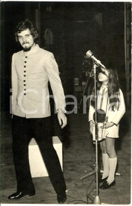 1970 ca COSTUME I GIGANTI Enrico Maria PAPES con la figlia (2) Foto 20x30 cm