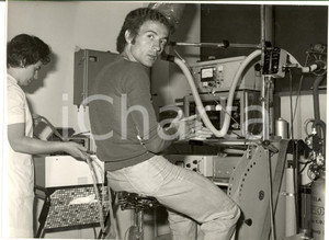 1972 CALCIO MILAN Luciano CHIARUGI durante le visite mediche *Foto 24x18 cm 