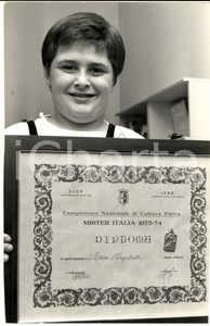 1974 PIACENZA Marco MAGISTRATI campione sollevamento pesi a 8 anni (5) Foto