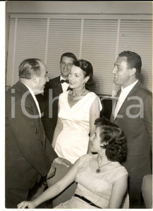 1955 SAN MARINO Giuria di MISS ITALIA - Isa MIRANDA Alberto SORDI Remigio PAONE