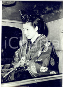 1959 TOKYO Nozze principe AKIHITO e MICHIKO - La sposa in kimono *Foto 13x18