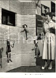 1954 MILANO TRIENNALE Teatro di Marionette - Scuola di otto KASSEL *Foto 13x18