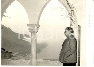 Fotografia d epoca originale 1956 RAVELLO Palmiro TOGLIATTI  in vacanza prima della campagna elettorale Foto 1