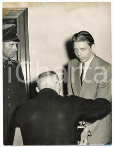 1953 LÜNEBURG Court of Assize - East Germany policeman faces trial for murder