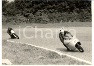 1954 MONZA MOTOCICLISMO GP delle Nazioni- Bill LOMAS e Rod COLEMAN con le 500