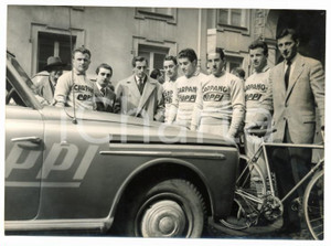 1956 TORINO Palazzo Carpano - Fausto COPPI presenta squadra CARPANO - COPPI