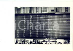 1987 MILANO Tabellone Borsa Italiana - Quotazione dei titoli *Foto 25x20 cm