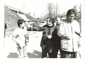 Fotografia d epoca originale 1985 ma ristampa 1990 MILANO  CINEMA Salvatore NOCITA con Gianfranco TONDINI 1