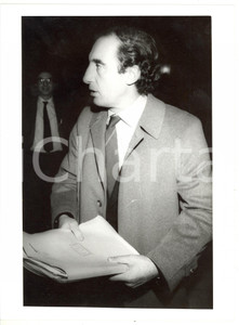 Fotografia d epoca originale 1990 ca MILANO Ritratto del sindaco Paolo PILLITTERI  Foto 18x24 cm 3 1