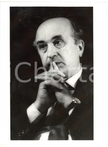 Fotografia d epoca originale 1990 ca MILANO Convegno DC  Ritratto di Ciriaco DE MITA Fotografia 18x24 cm 1