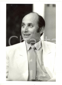 1990 ca MILANO Ritratto del giornalista Francesco ALBERONI (4) *Foto 18x24 cm