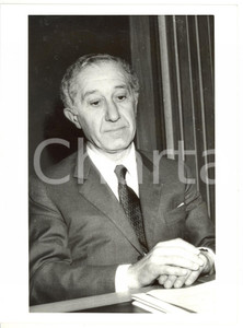 Fotografia d epoca originale 1990 ca ROMA Ritratto Achille ALBONETTI presidente Unione Petrolifera  Foto 1