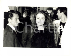 Fotografia d epoca originale 1990 ca ROMA Ritratto di Amanda SANDRELLI Foto 25x20 cm 1