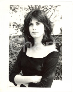 Fotografia d epoca originale 1990 ca CINEMA Ritratto dell attrice Linda FIORENTINO Foto 20x25 cm 1