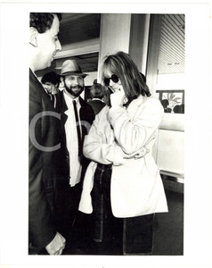 1990 ca FRANCE L'attrice Diane KEATON all'aeroporto *Foto 20x25 cm