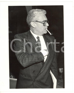 Fotografia d epoca originale 1990 ca TORINO Gian Mario ROSSIGNOLO  Foto 20x25 cm 1