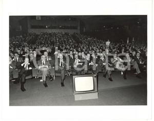 1985 ca (Ristampa 1990) ROMA Giovanni GORIA durante conferenza *Foto 25x20 cm