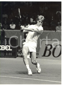 1987 COPPA DAVIS - TENNIS Svezia-India 5-0 - Anders JARRYD in azione - Foto