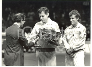 1987 COPPA DAVIS - TENNIS Svezia-India 5-0 - Premiazione dei vincitori *Foto