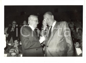 1986 MOSTRA DEL CINEMA DI VENEZIA Dexter GORDON con Bertrand TAVERNIER (2)