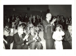 1986 MOSTRA DEL CINEMA DI VENEZIA Biagio AGNES - Luigi COMENCINI - Andrea SPADA