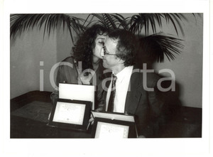 1986 VENEZIA - MOSTRA DEL CINEMA Premiazione Valeria GOLINO - Carlo DELLE PIANE