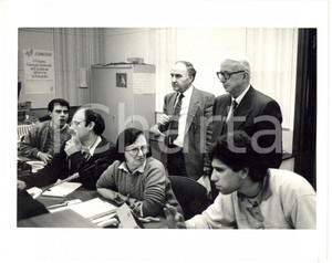 1987 RAI UNO - IL CASO Enzo BIAGI - Maddalena YON *Foto VINTAGE 25x20 cm