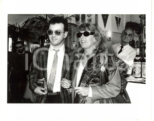 1987 FESTIVAL DI SANREMO Enrico RUGGERI con Caterina CASELLI *Foto 25x20 cm
