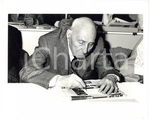 1987 RIMINI 44° Congresso PSI - Ritratto di Vittorio CRAXI *Foto 25x20 cm