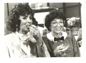 1985 ca RAI DUE - CHE FAI, MANGI? Anna BARTOLINI con Enza SAMPÒ *Foto 24x18