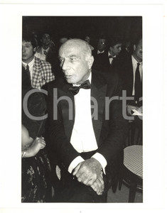 1985 ca MILANO - DC Ritratto di Guido CARLI - Fotografia 20x25