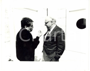 1985 ca ROMA Gennaro ACQUAVIVA Fulvio DAMIANI Foto 25x20 cm (1)
