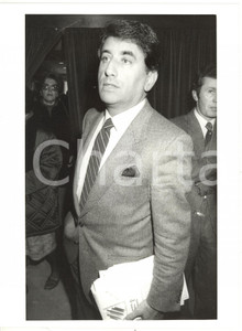 1990 ca RAI Giornalista Fulvio DAMIANI durante convegno DC *Foto 18x24 cm