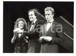 1986 FESTIVAL DI CANNES - CINEMA Premiazione Barbara SUKOWA e STING - Foto