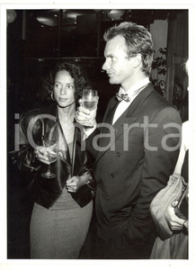 1986 FESTIVAL DI CANNES - CINEMA - STING con Sonia BRAGA *Foto 18x24 cm