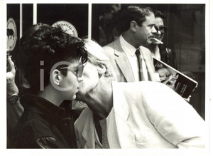 1982 CANNES Festival del Cinema - Klaus KINSKI in famiglia *Foto VINTAGE 24x18