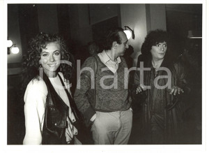 1985 ca COSTUME Renato ZERO - Pippo BAUDO - Eleonora BRIGLIADORI *Foto 24x18 cm