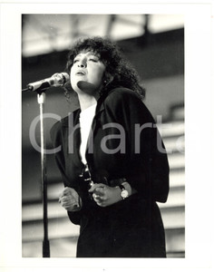1985 ca COSTUME ITALIA Esibizione di Marcella BELLA *Foto VINTAGE 20x25 cm