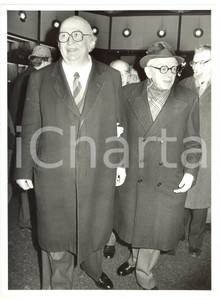 1985 ca PRI Convegno con Leo VALIANI e Giovanni SPADOLINI - Fotografia 18x24