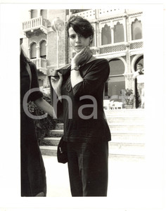 1987 VENEZIA Ritratto dell'attrice Laura MORANTE - Foto VINTAGE 20x25 cm